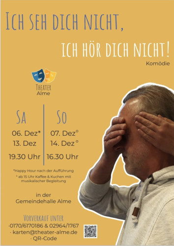 Ich seh Dich nicht, ich H&ouml;r Dich nicht